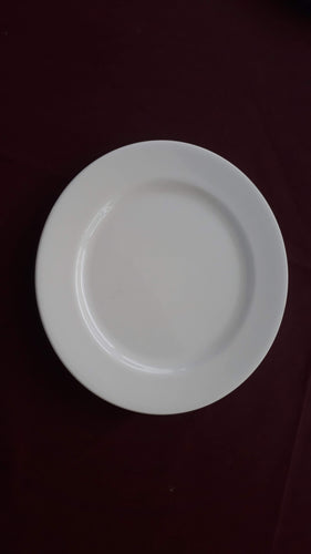 Dessert Plate White Fine Bone China