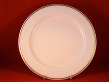 Load image into Gallery viewer, Fish Plate Gold Band Fine white China