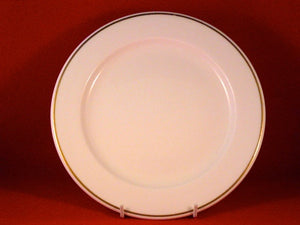 Dessert Plate Gold Band Fine white China