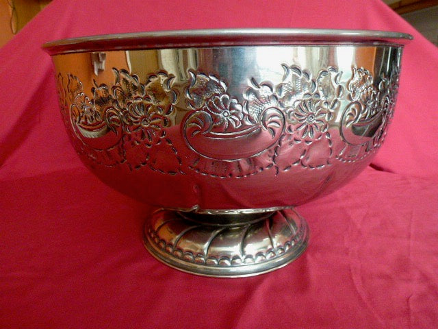 Punch Bowl Silver Plated