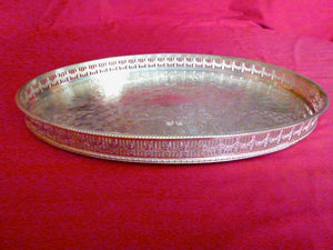 Gallery Tray ( Silver Plated )