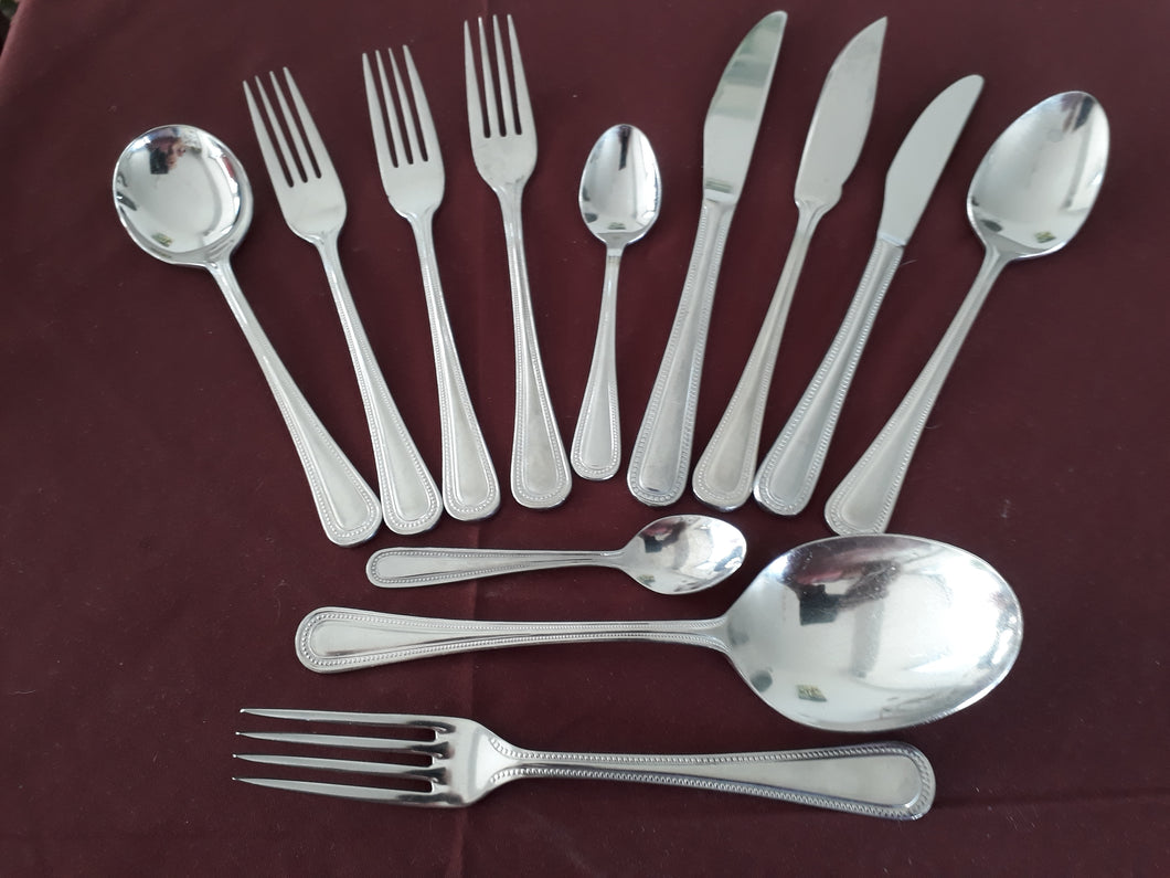 Serving Fork from the BEAD cutlery collection