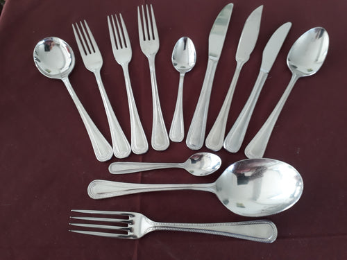 Starter / Dessert Fork from the BEAD cutlery collection