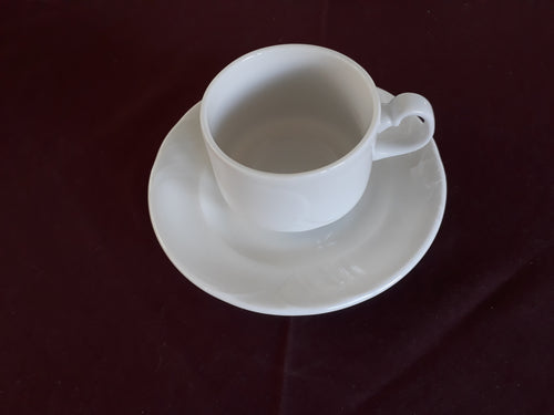 White Royal Doulton China Saucer